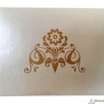 Card of Thank You Card in Ivory with Golden Design