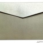 Envelope back of RSVP Card in Pearl Shimmer Ivory