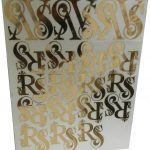 Monogram Metal Sticker