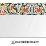 Front of Classic Designer Floral Gift Envelope