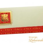 Shree Ganesha Envelope in Ivory