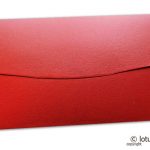 Back view of Royal Red Shagun Envelope
