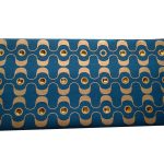 Front view of Rhinestones Rich Shagun Envelope in Imperial Blue