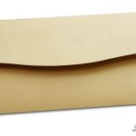 Back view of Beige Money Envelopes