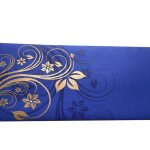 Elegant Floral Theme Money Gift Envelopes in Imperial Blue