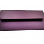 Back view of Royal Purple Gift Envelopes