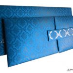 Blue Magnet Dazzling Wedding Invitation Card