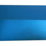 Envelope back of Blue Magnet Dazzling Wedding Invitation Card