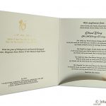Card inside without inserts - Wedding Invite with Fantasy Inserts