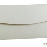 Back view of Pearl Ivory Money Envelopes