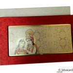 Radha Krishna Boxed Style Wedding Invitation