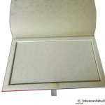 Card inside with inserts - Radha Krishna Boxed Style Wedding Invitation