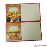 Inserts1 of Boxed Style Wedding Card with Rajasthani Royal Theme