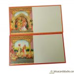 Inserts2 of Boxed Style Wedding Card with Rajasthani Royal Theme