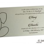 Insert1 of Ivory Marriage Invitation with Heart Rhinestone