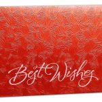 Red Petals Design Money Envelope