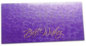 Blue Petals Design Money Envelope