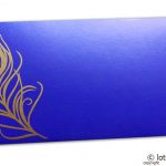 Mor Pankh Shagun Envelope in Imperial Blue