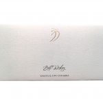 Signature Money Envelope with Hot Foil Stamped Om