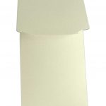 Back view of pearl ivory portrait money envelopes
