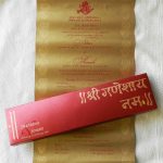 Scroll Wedding Invitation with Royal Red Box and Golden Scroll