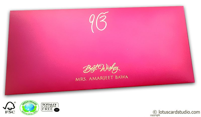 Signature Premium Paradise Pink Envelope