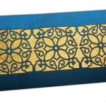 Signature Laser Cut Satin Shagun Envelope in Sapphire Blue