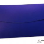 Back view of Indigo color Gift Envelopes