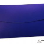 Back view of Indigo color Gift Envelopes