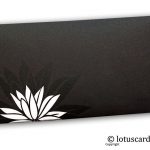 The Black Beauty Lotus Money Gift Envelope