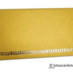 Front view of Gift Shagun in TriFold Laser Cut Indian Money Envelope