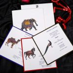 Inserts of Animal Theme Wedding Invitation