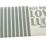 Ivory Gift Envelope with Silver Best Wishes