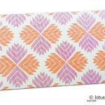 Classy Designer Shagun Envelope with Orange Pink Jagged Design