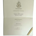 Invite inside2 of Elegant Wedding Card in Ivory Velvet