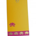 Lotus Theme Money Envelope in Yellow