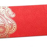 Double Paisley Red Money Envelope