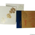 Classic White Wedding Card