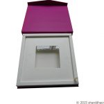 Box inside - Beautiful Pink Card cum Box Invite