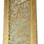 Card front of Dazzling Laser Cut Wedding Invite