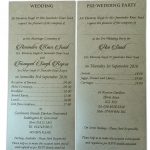 Inserts of Dazzling Laser Cut Wedding Invite