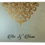 Envelope of Dazzling Laser Cut Wedding Invite