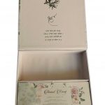 Box inside - Fantasy Pink Rose Wedding Invitation Card