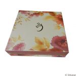 Box of Golden Pink Boxed Wedding Invitation Card