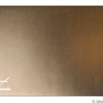 Envelope of Luxurious Golden Brown Wedding Invite