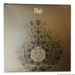 Envelope of Metallic Crown Wedding Invitation Card