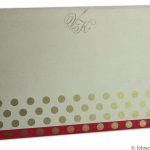 Envelope of Polka Dots Wedding Card