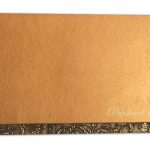 Envelope of Wedding Card in Ironic Golden Brown