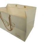 Ivory Gift Bag in Pearl Finish