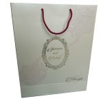 Gift Bag in Shimmer Finish Ivory